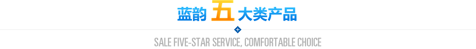藍(lán)韻五大產(chǎn)品分類