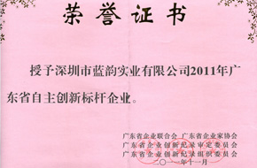 【藍(lán)韻集團(tuán)】自主創(chuàng)新標(biāo)桿企業(yè)